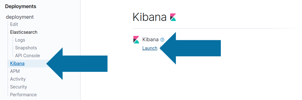 Launching Kibana