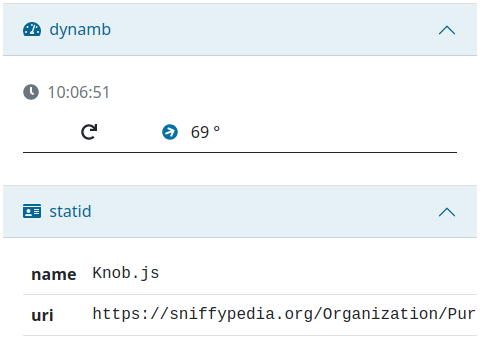 Knob.js in Pareto Anywhere