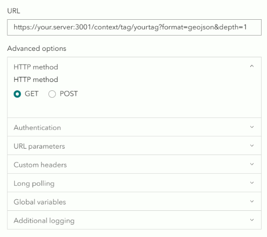 Configure HTTP poller