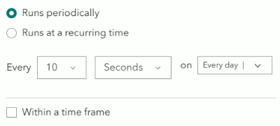 Feed polling interval