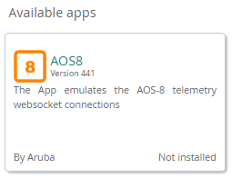 AOS8 App