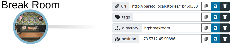 Metadata in CAPSpaces