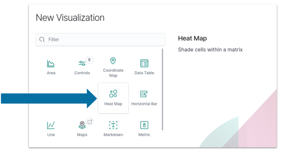 Create a new Heat Map in Kibana