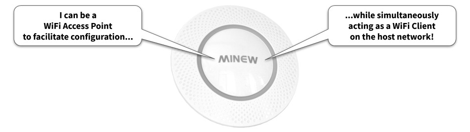 Minew G1 WiFi AP and Client
