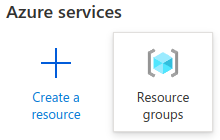 Select resource groups